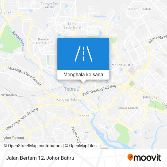Peta Jalan Bertam 12