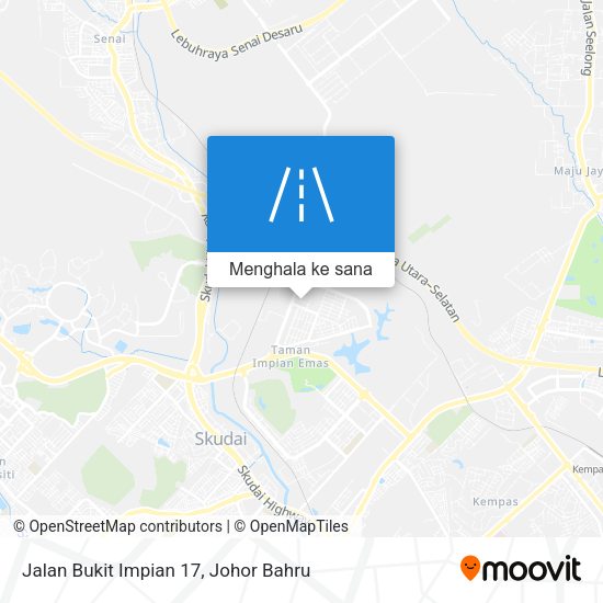 Peta Jalan Bukit Impian 17