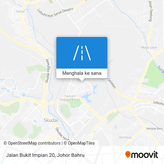 Peta Jalan Bukit Impian 20