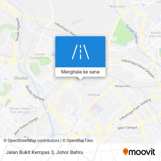 Peta Jalan Bukit Kempas 3