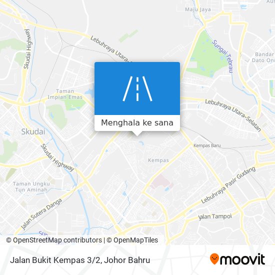 Peta Jalan Bukit Kempas 3/2