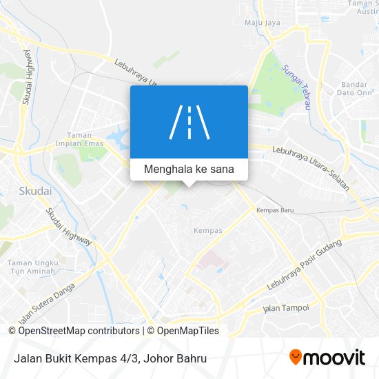 Peta Jalan Bukit Kempas 4/3