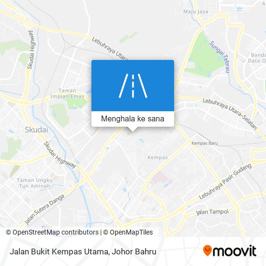 Peta Jalan Bukit Kempas Utama