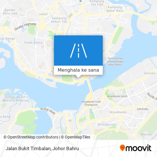 Peta Jalan Bukit Timbalan