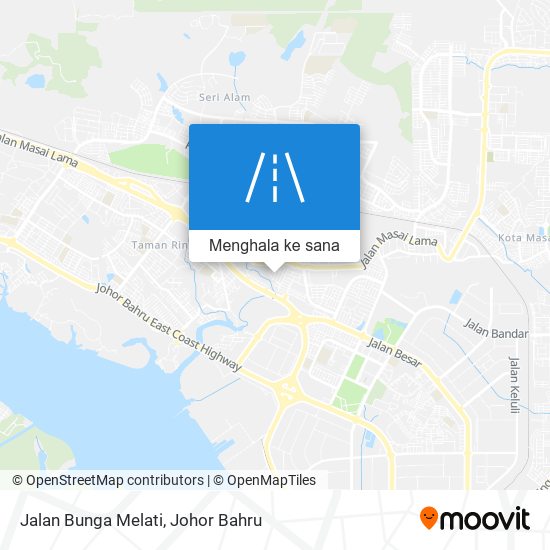 Peta Jalan Bunga Melati