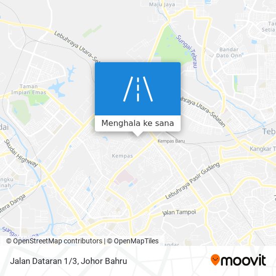 Peta Jalan Dataran 1/3