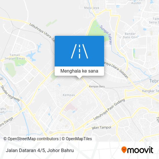 Peta Jalan Dataran 4/5