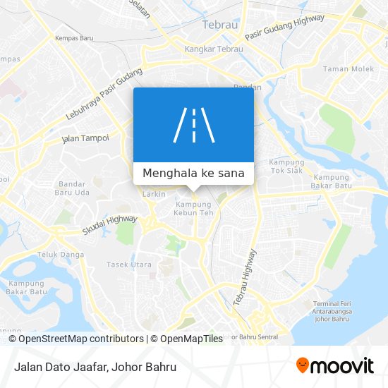 Peta Jalan Dato Jaafar