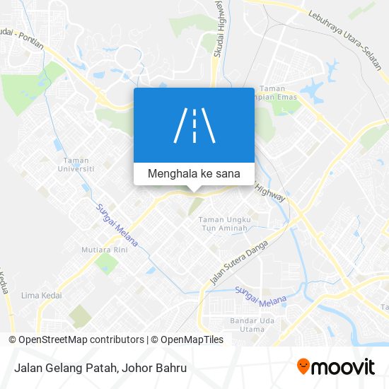 Peta Jalan Gelang Patah