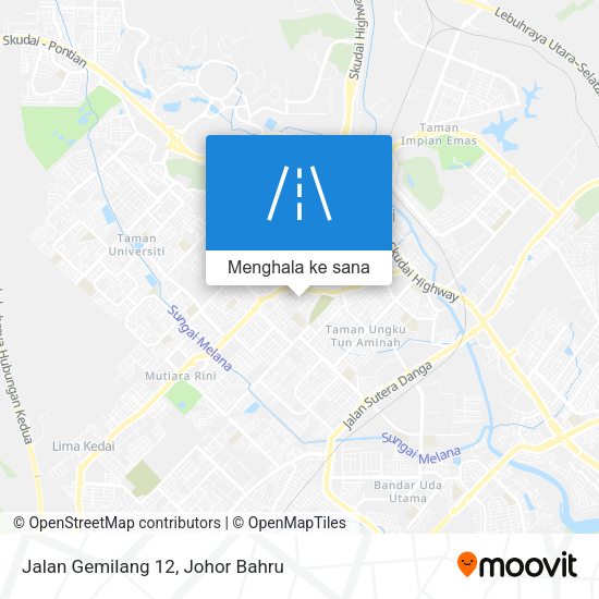Peta Jalan Gemilang 12