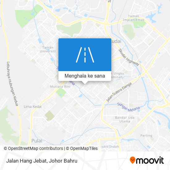 Peta Jalan Hang Jebat