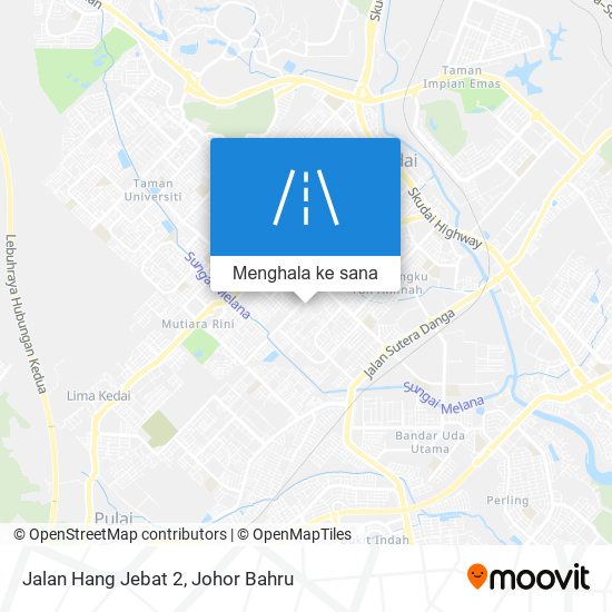 Peta Jalan Hang Jebat 2