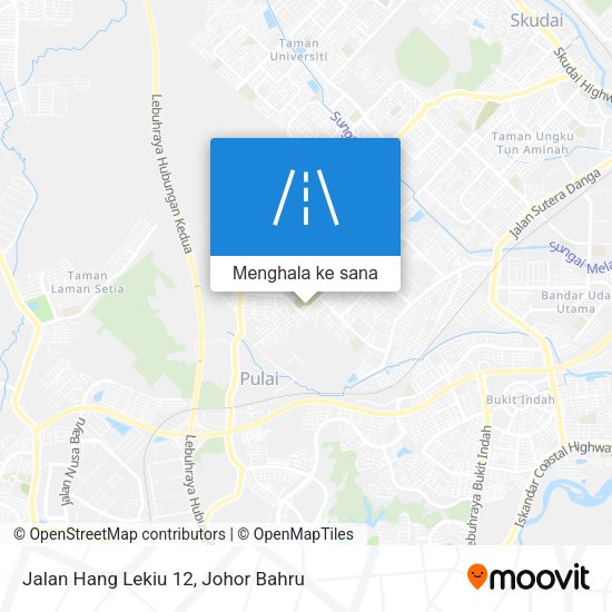 Peta Jalan Hang Lekiu 12