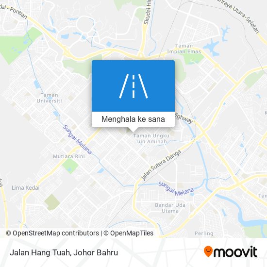 Peta Jalan Hang Tuah