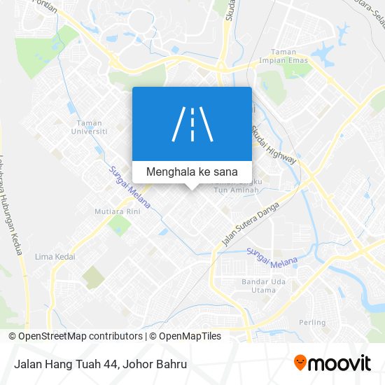 Peta Jalan Hang Tuah 44