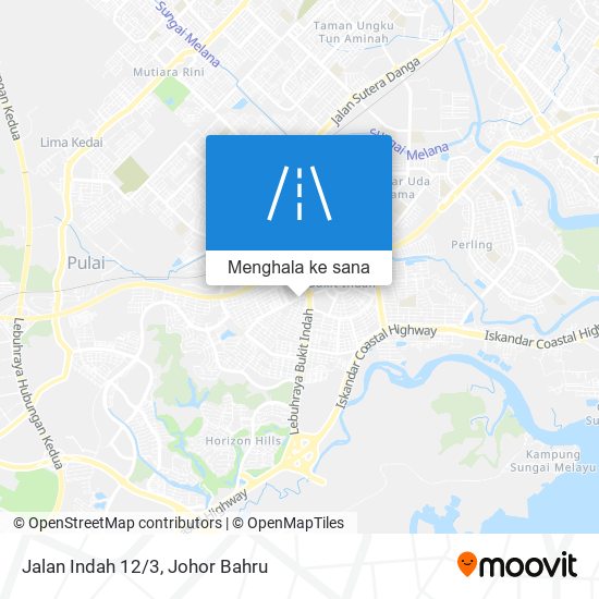 Peta Jalan Indah 12/3