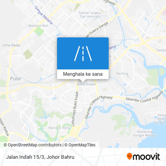 Peta Jalan Indah 15/3