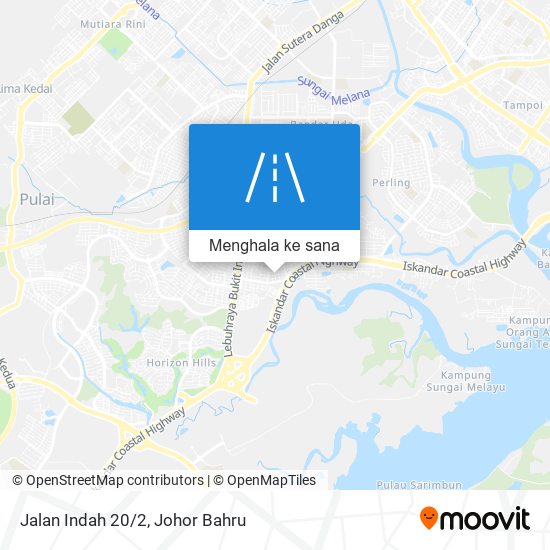 Peta Jalan Indah 20/2