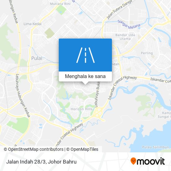 Peta Jalan Indah 28/3