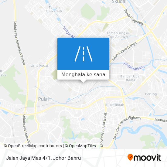 Peta Jalan Jaya Mas 4/1