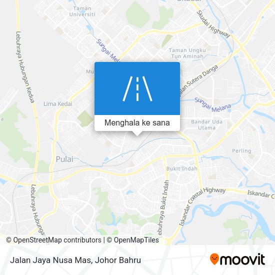 Peta Jalan Jaya Nusa Mas