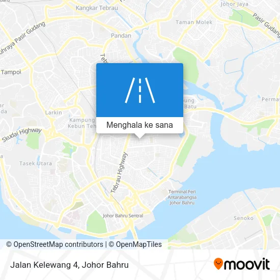 Peta Jalan Kelewang 4