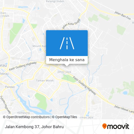 Peta Jalan Kembong 37