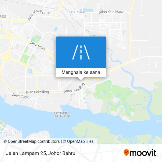 Peta Jalan Lampam 25