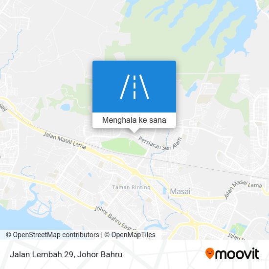 Peta Jalan Lembah 29