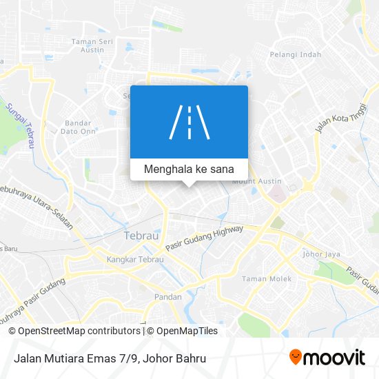 Peta Jalan Mutiara Emas 7/9