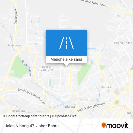 Peta Jalan Nibong 47