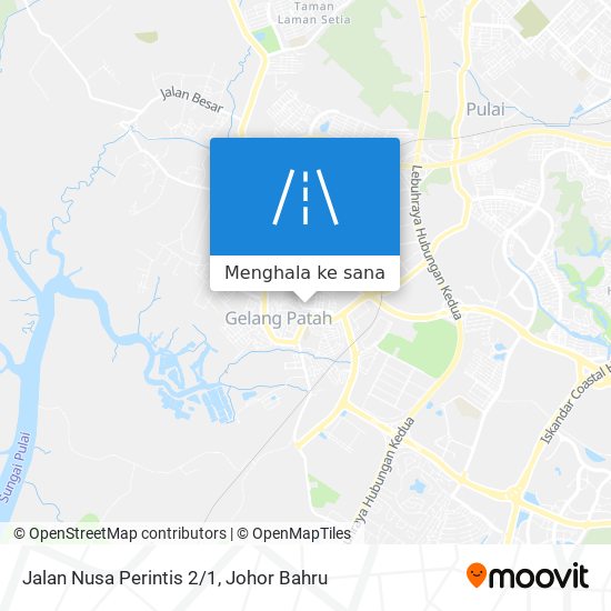 Peta Jalan Nusa Perintis 2/1
