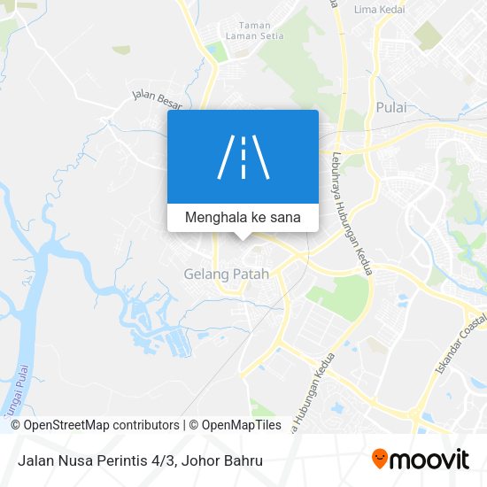 Peta Jalan Nusa Perintis 4/3
