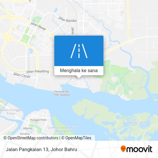 Peta Jalan Pangkalan 13