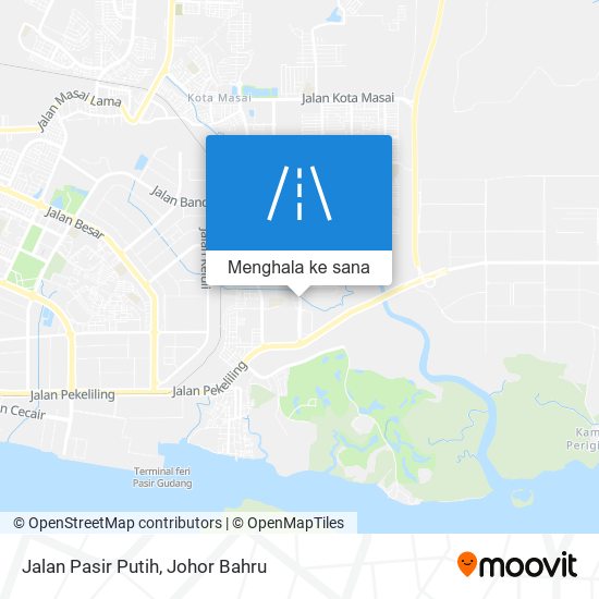 Peta Jalan Pasir Putih