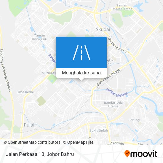 Peta Jalan Perkasa 13