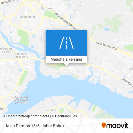 Peta Jalan Permas 13/6