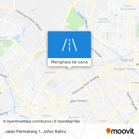 Peta Jalan Permatang 1