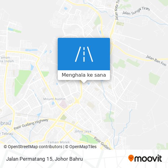 Peta Jalan Permatang 15