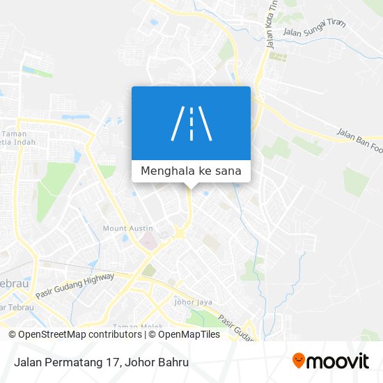 Peta Jalan Permatang 17