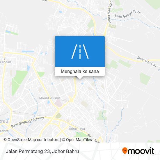 Peta Jalan Permatang 23