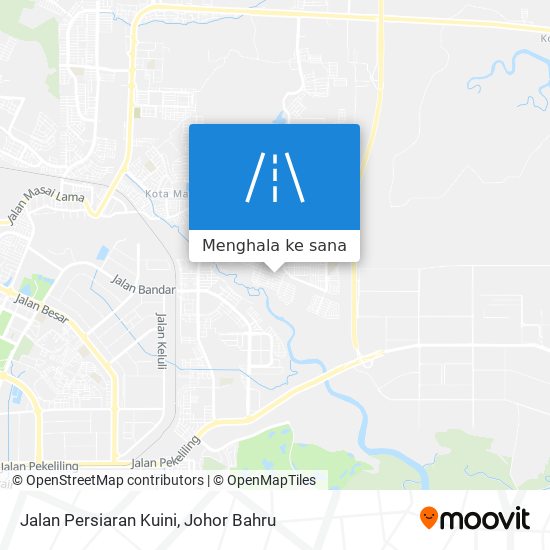 Peta Jalan Persiaran Kuini