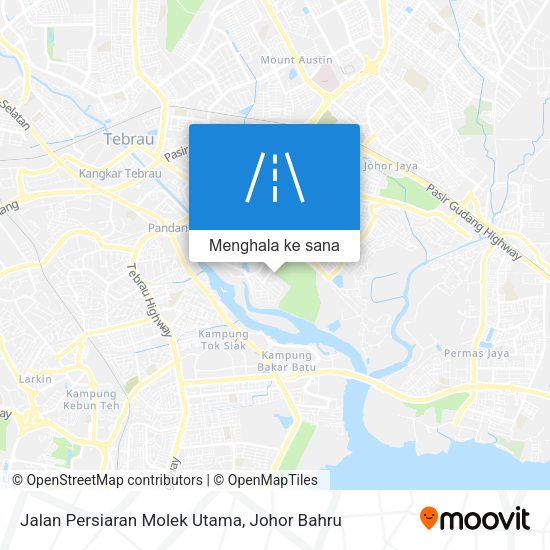Peta Jalan Persiaran Molek Utama