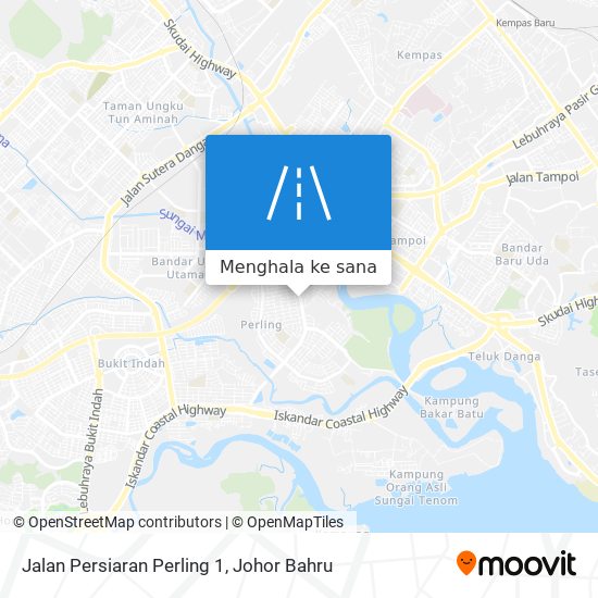 Peta Jalan Persiaran Perling 1