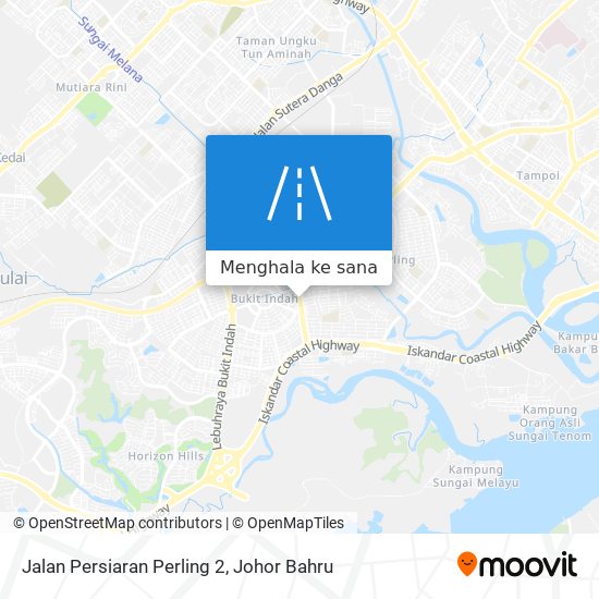 Peta Jalan Persiaran Perling 2