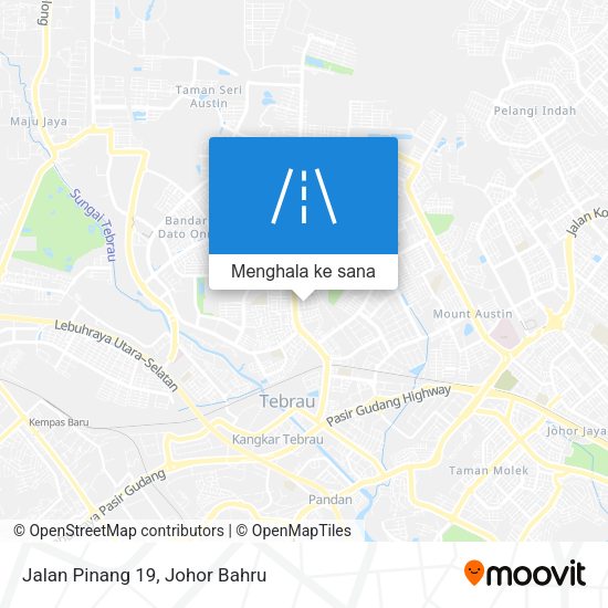 Peta Jalan Pinang 19