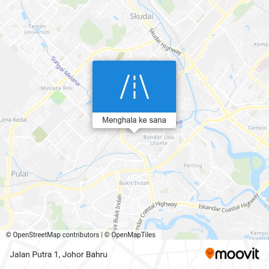 Peta Jalan Putra 1