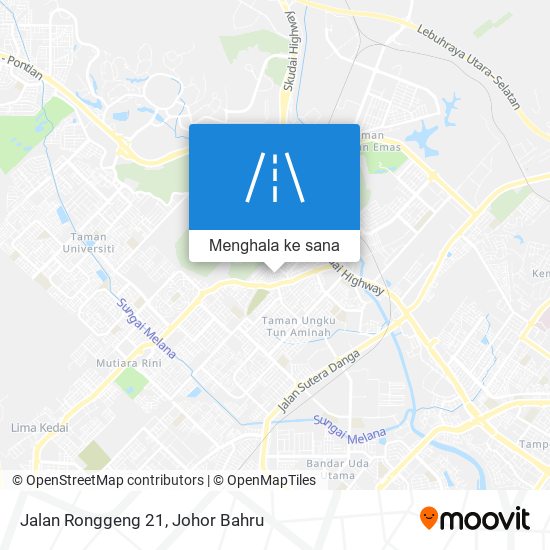 Peta Jalan Ronggeng 21