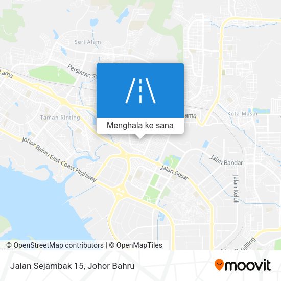 Peta Jalan Sejambak 15