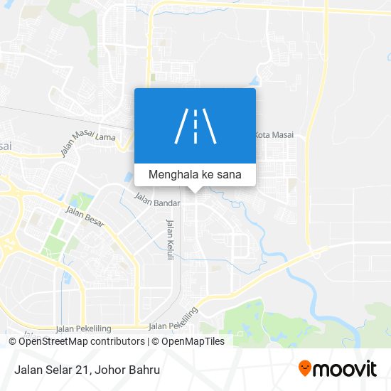 Peta Jalan Selar 21